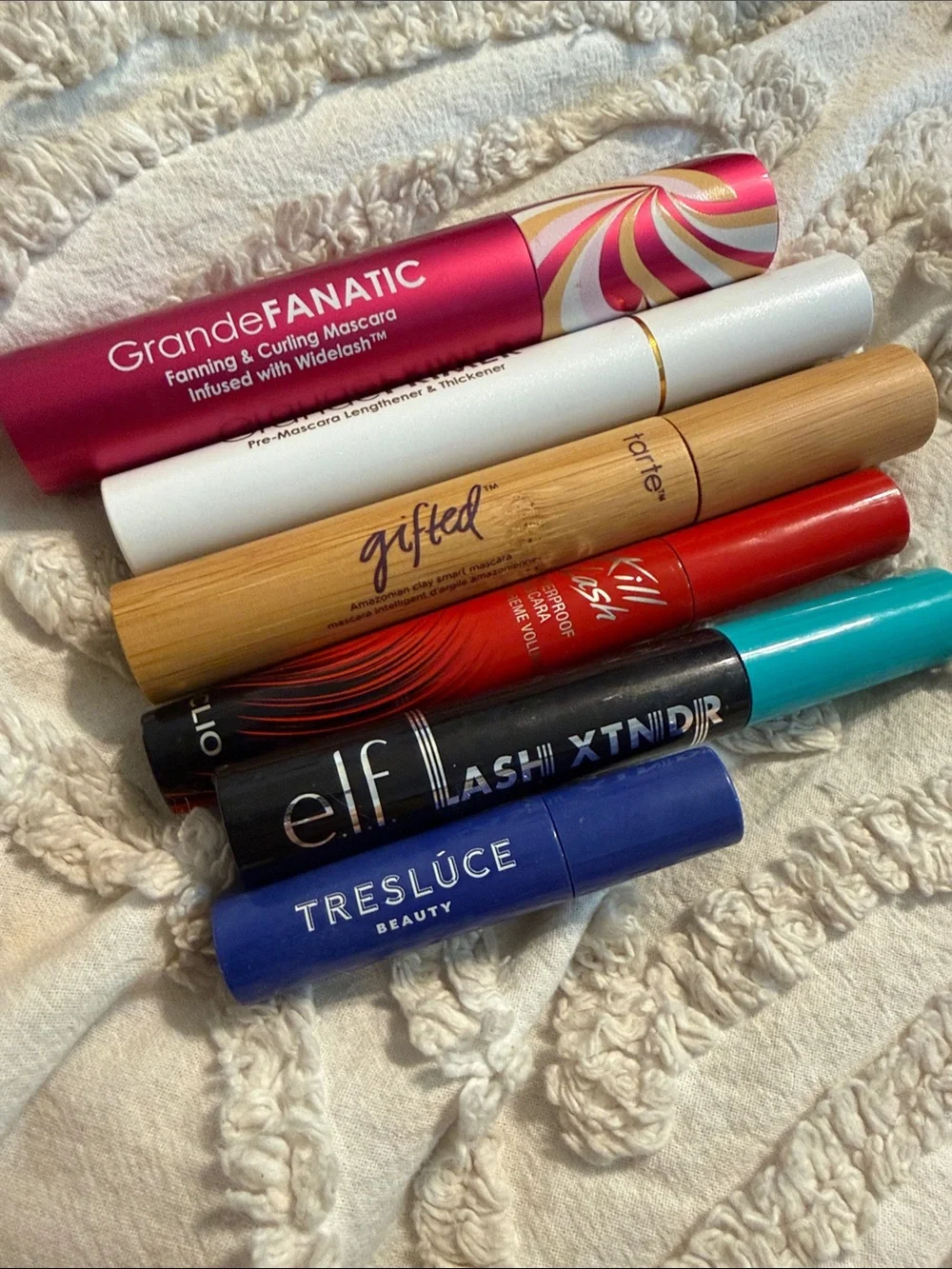 GrandeFANATIC & assorted elf tresluce tarte kill lash grande